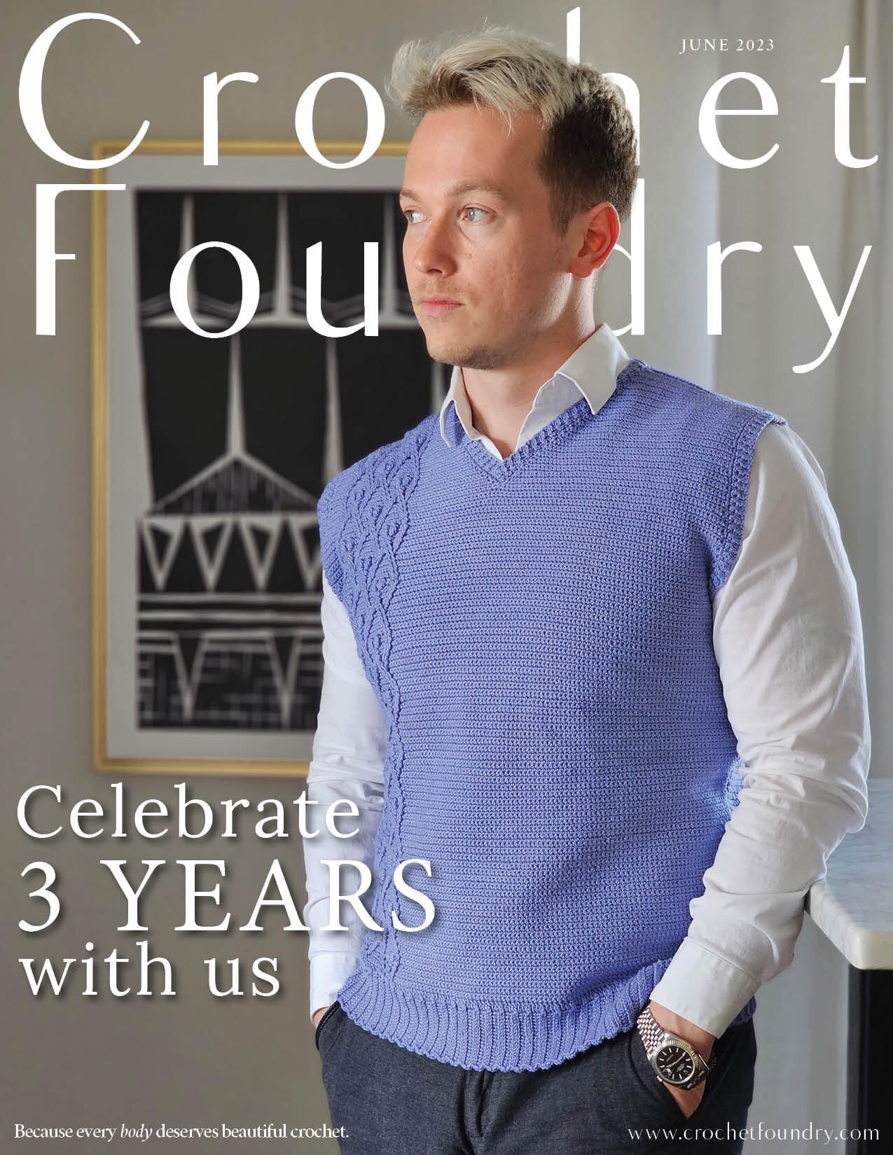 Summer 2023 Crochet Foundry Digital Magazine Digital Pattern Furls