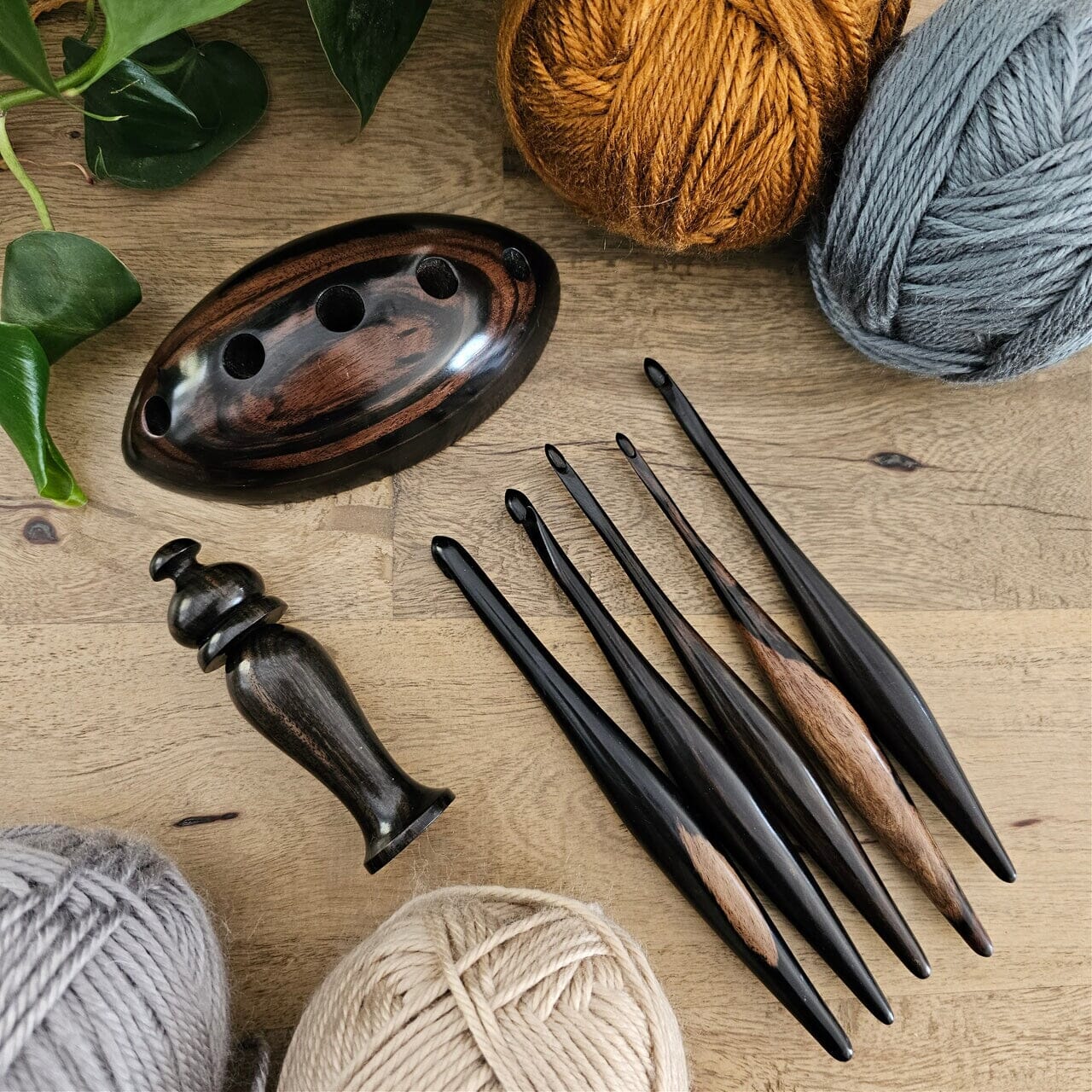 Ebony Tapestry Needle Case Needle Case FurlsCrochet