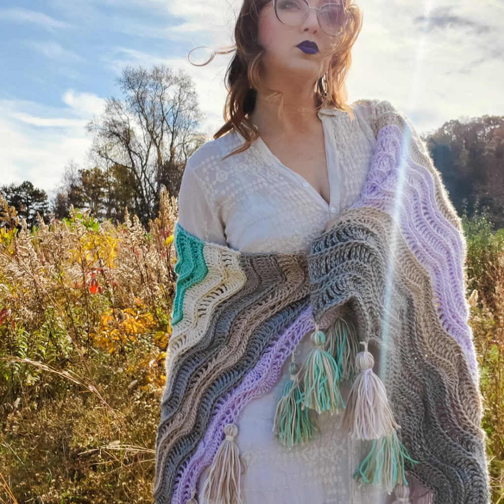 Hecate Shawl Wander Kit Furls Crochet