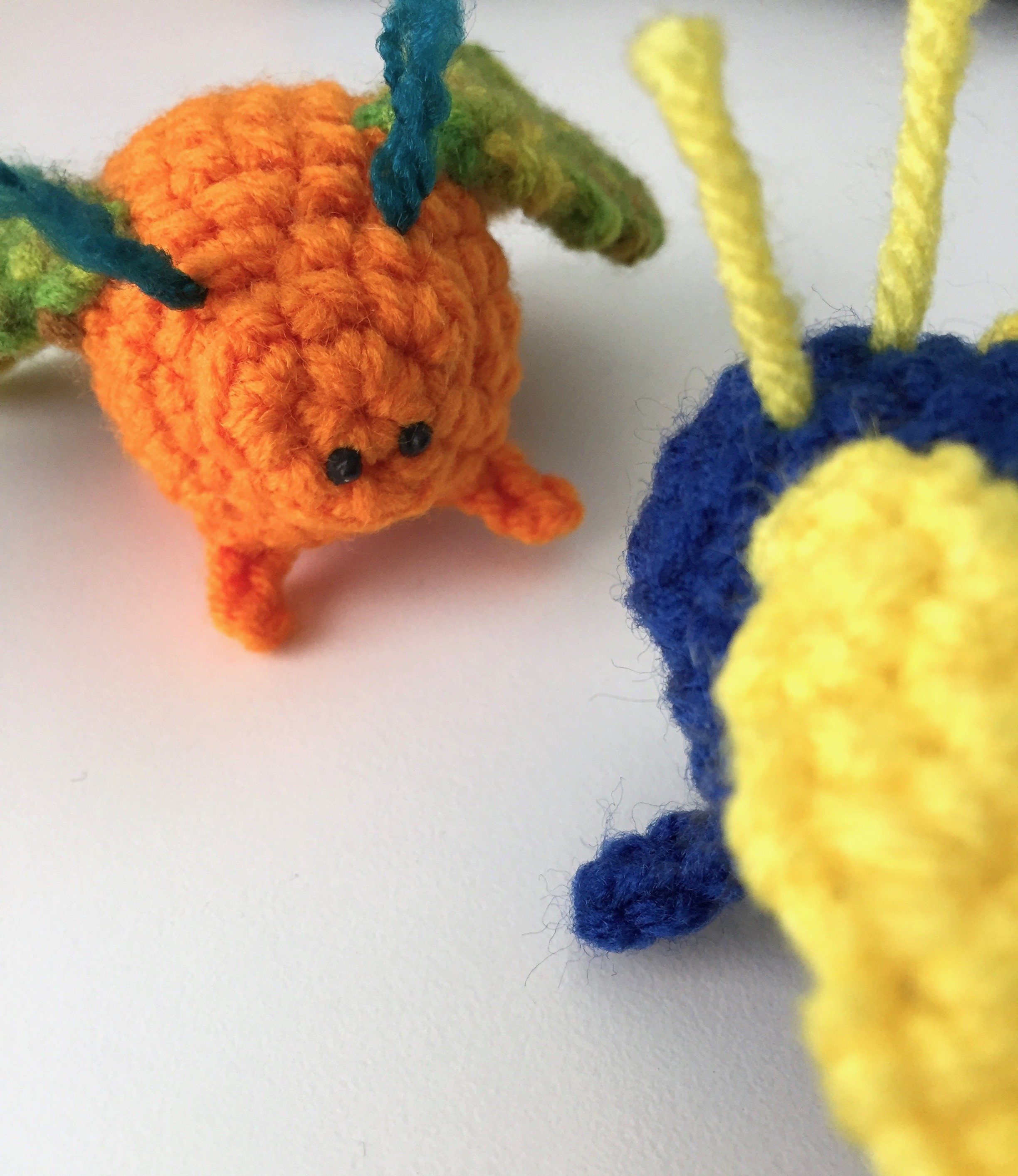 July Amigurumi CAL Moth Invasion Week Two