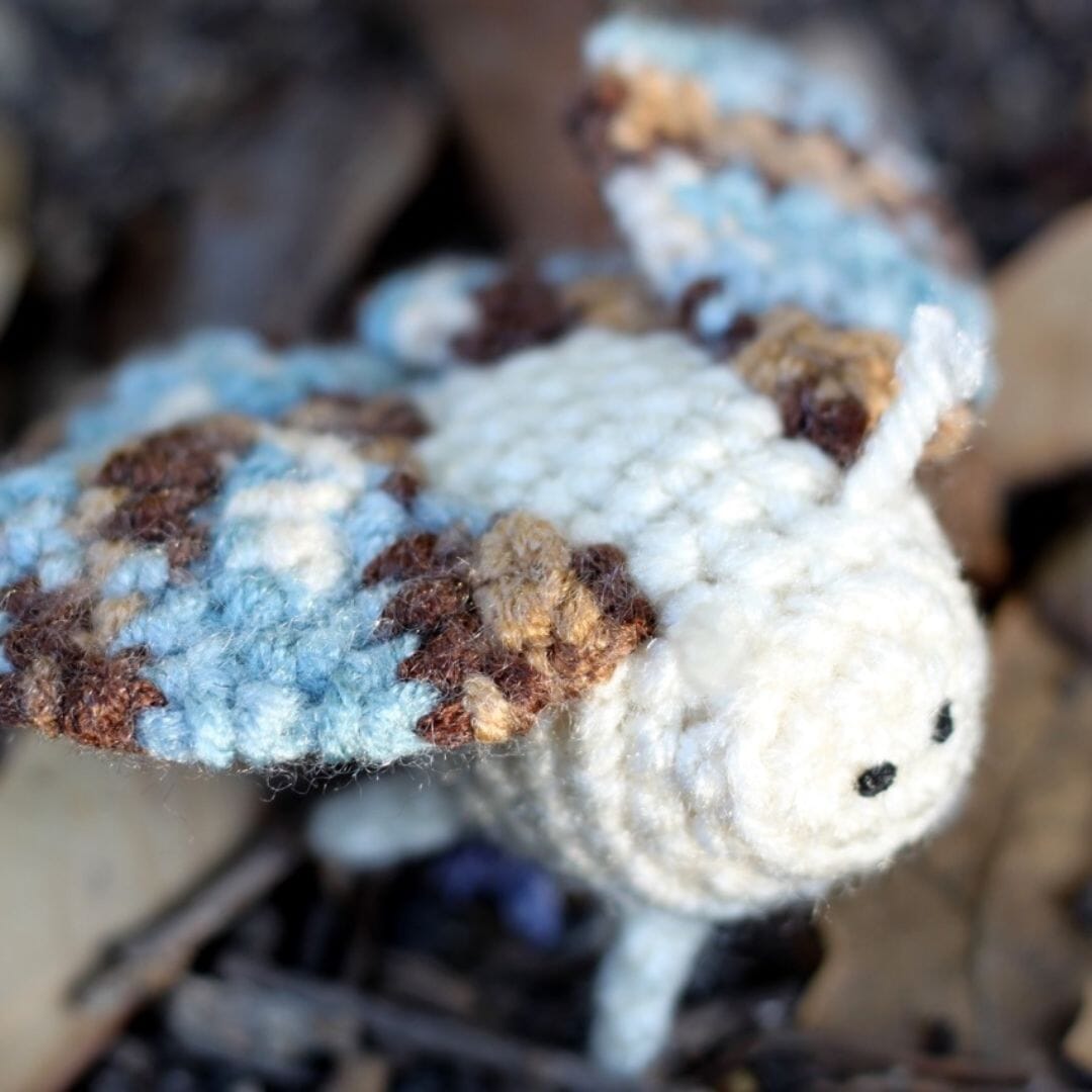 Free Amigurumi Pattern: Crochet Moth Toy