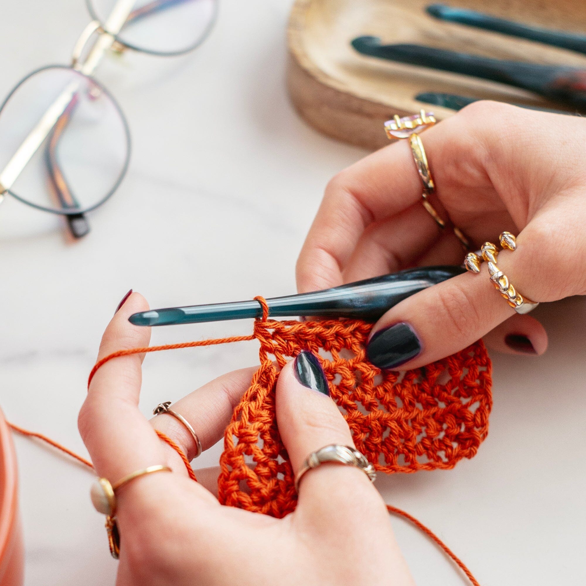 Streamline Resin Crochet Hooks