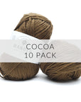 10 Pack Wander Acrylic Yarn Yarn FurlsCrochet Cocoa 