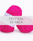 10 Pack Wander Acrylic Yarn Yarn FurlsCrochet Festival 