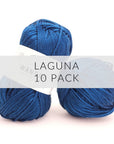 10 Pack Wander Acrylic Yarn Yarn FurlsCrochet Laguna 