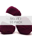 10 Pack Wander Acrylic Yarn Yarn FurlsCrochet Velvet 