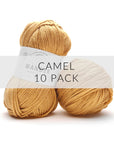 10 Pack Wander Acrylic Yarn Yarn FurlsCrochet Camel 