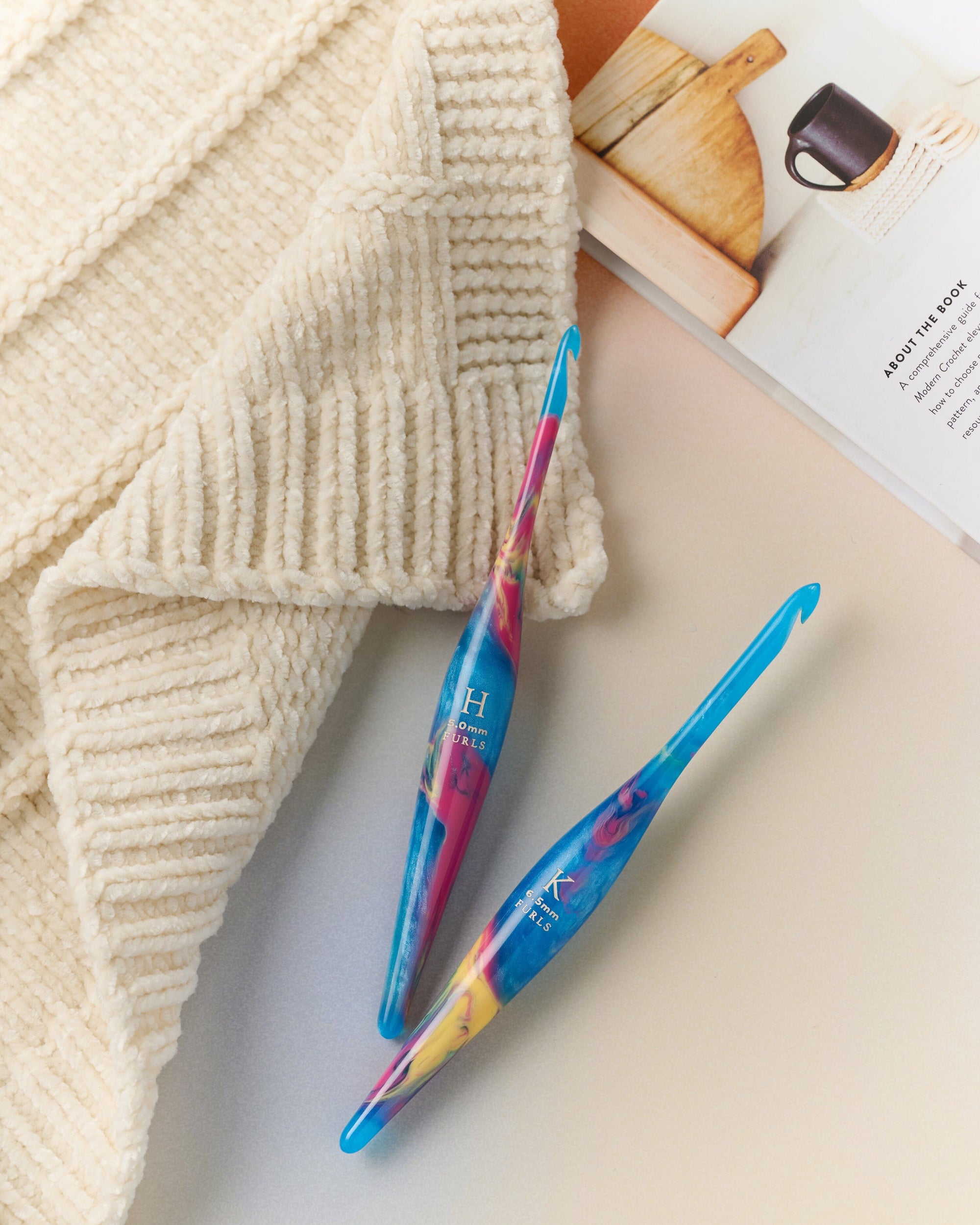 Stratosphere Streamline® Resin Crochet Hook Streamline Resin FurlsCrochet 