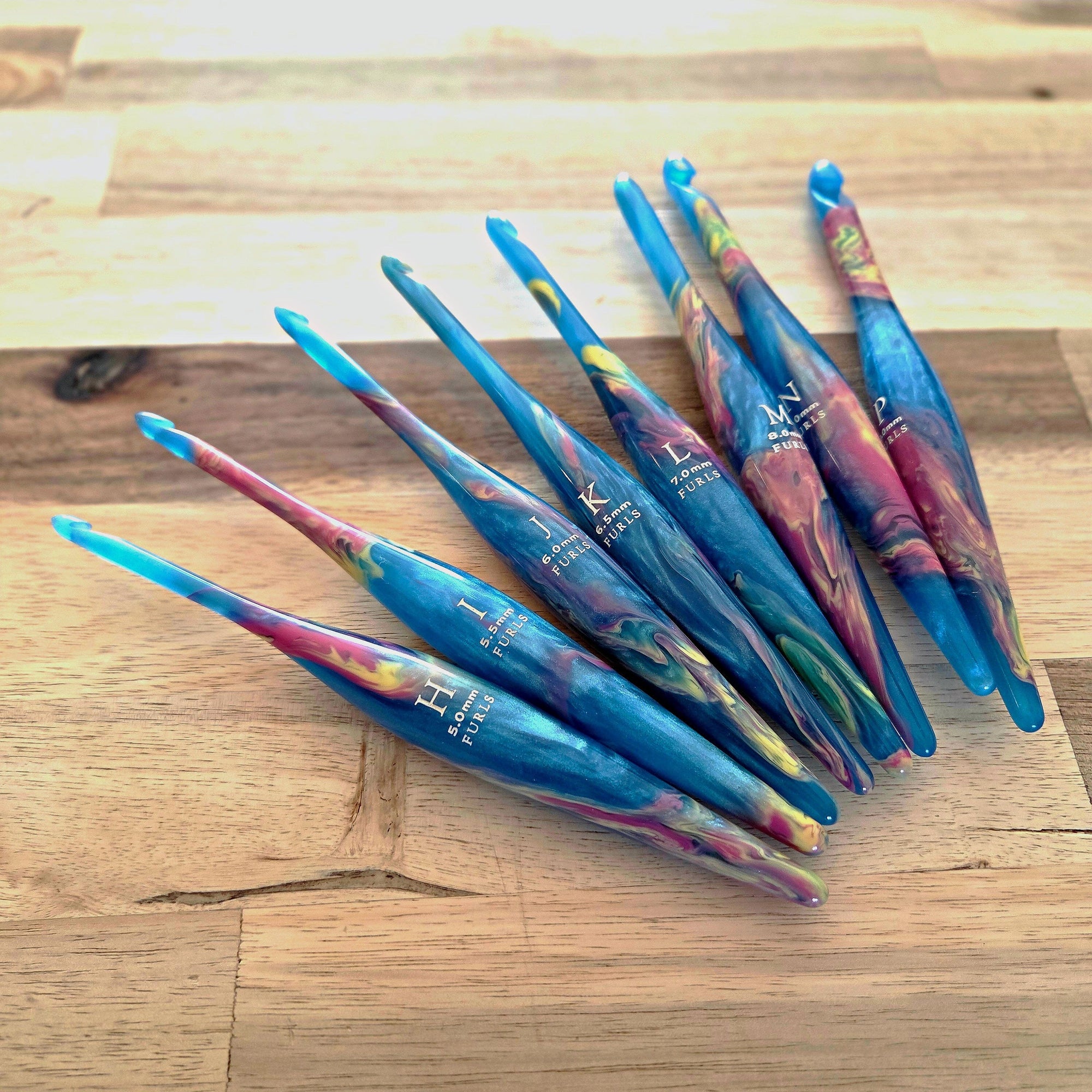 Stratosphere Streamline® Resin Crochet Hook Streamline Resin FurlsCrochet 
