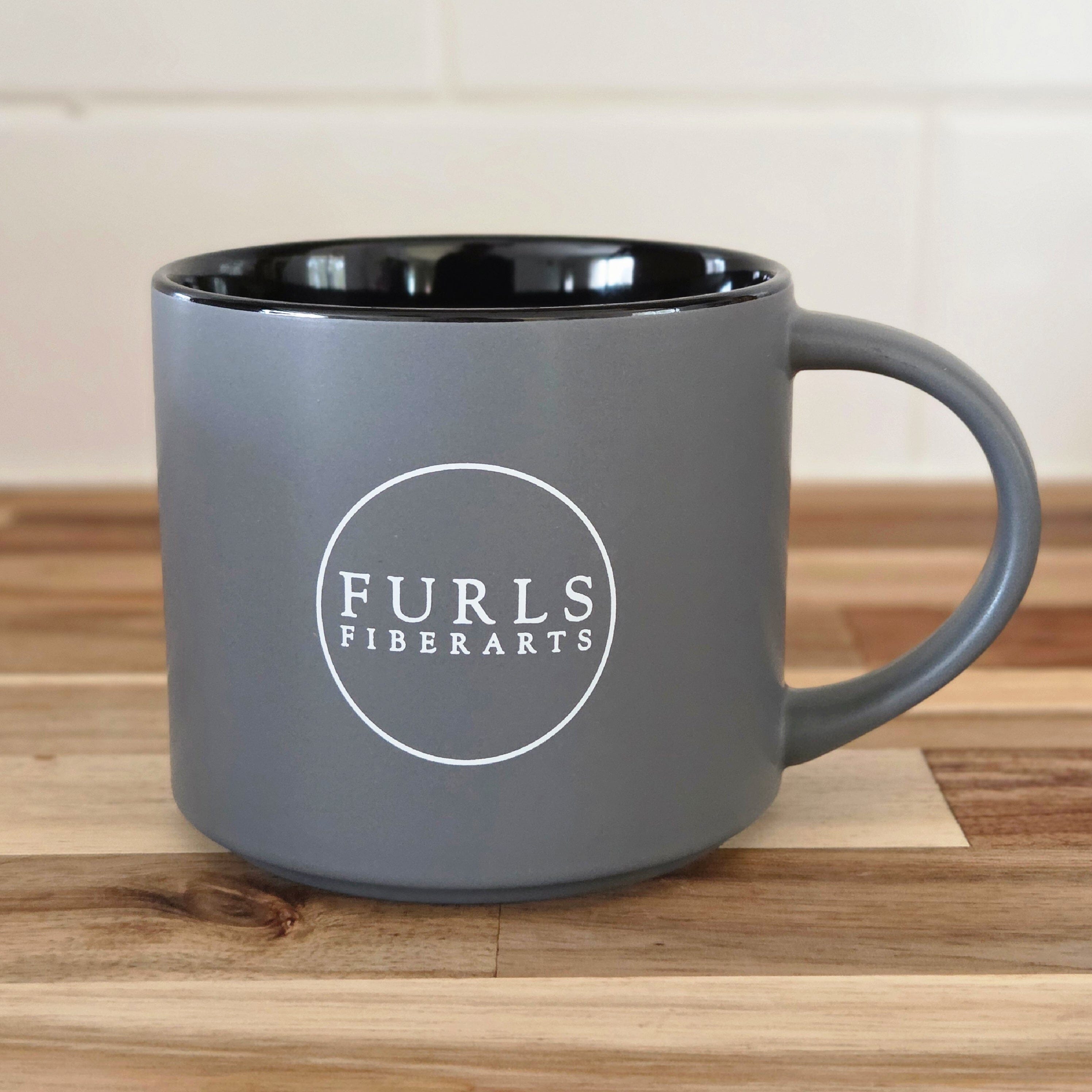 Furls Gray Coffee Mug Gift With Purchase FurlsCrochet 