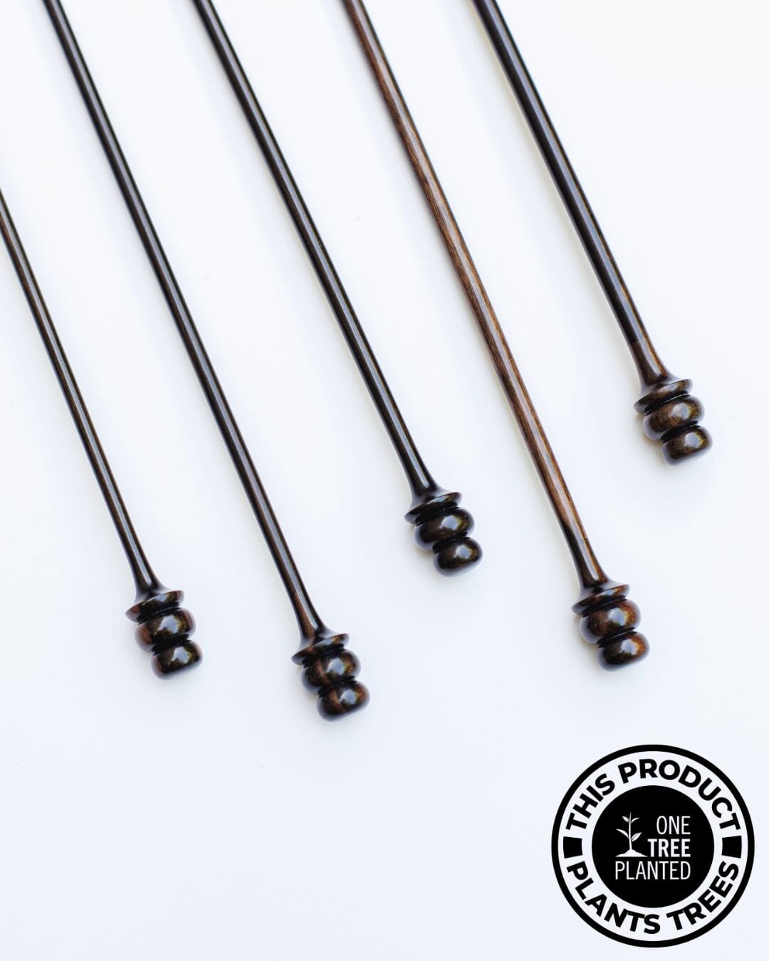 Tunisian Crochet Hook in Ebony Tunisian Hooks FurlsCrochet 