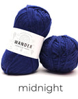 Wander Acrylic Yarn Yarn FurlsCrochet Midnight 