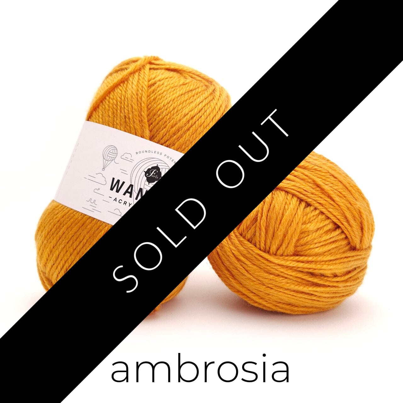 Discontinued Wander Acrylic Yarn Yarn FurlsCrochet Ambrosia 