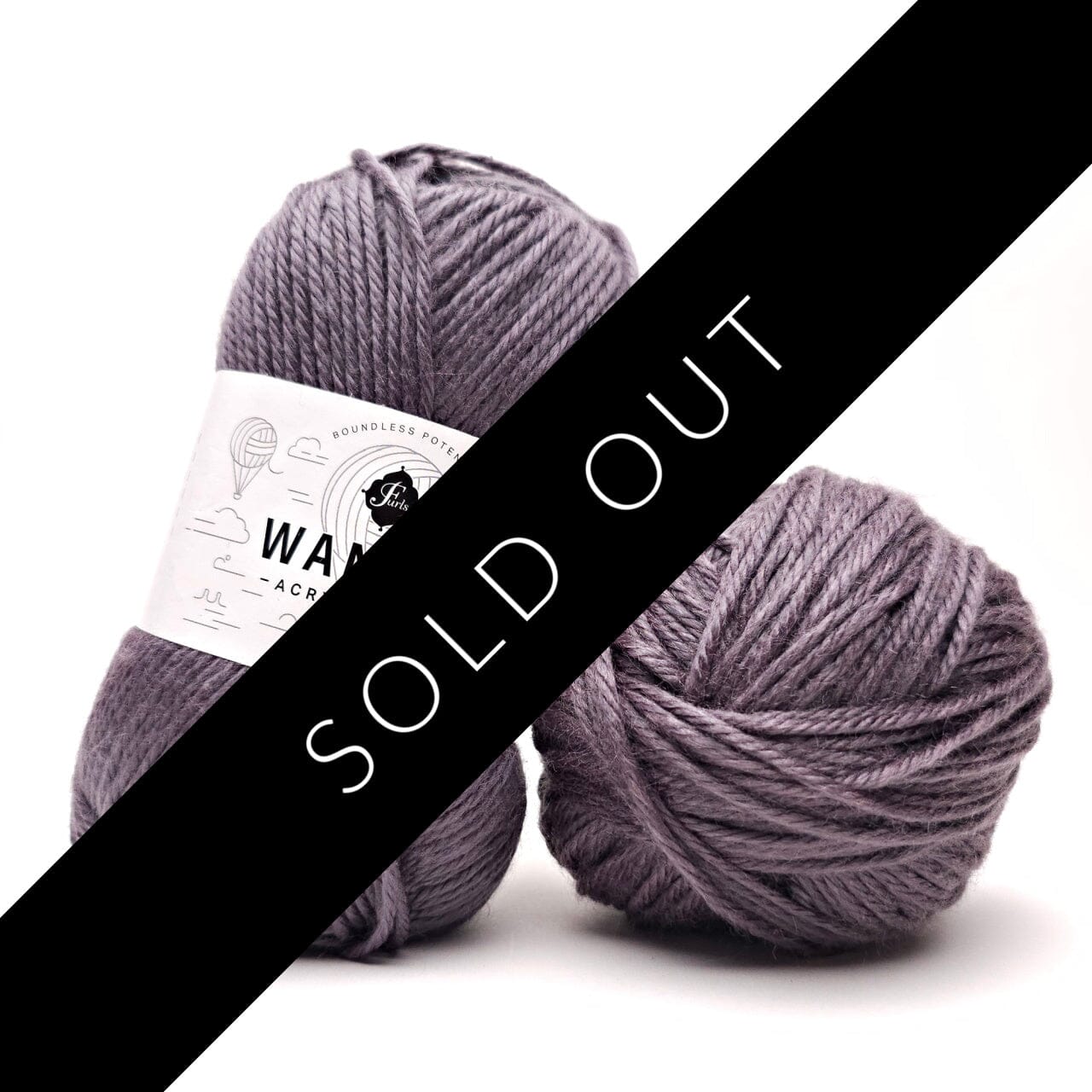 Discontinued Wander Acrylic Yarn Yarn FurlsCrochet Cobblestone 