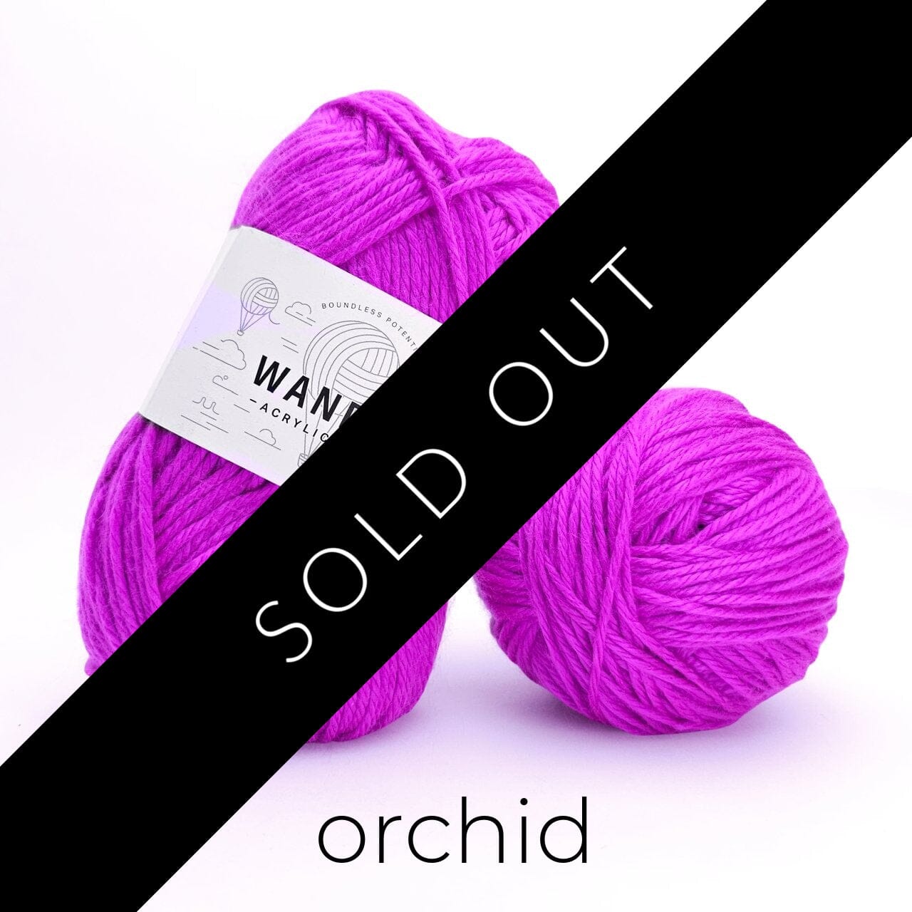 Discontinued Wander Acrylic Yarn Yarn FurlsCrochet Orchid 