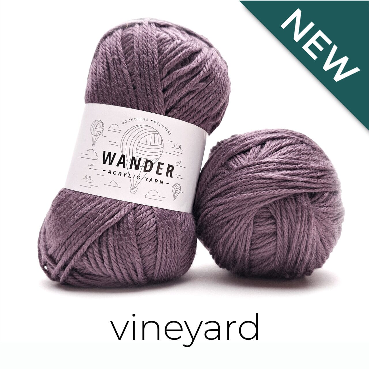 Wander Acrylic Yarn Yarn FurlsCrochet Vineyard 